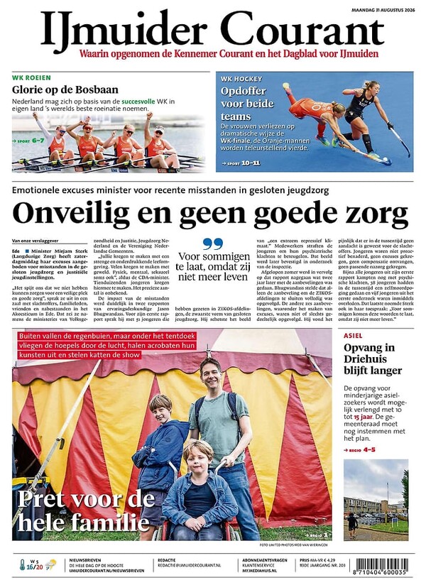 IJmuider Courant abonnement - bladenwinkel.nl