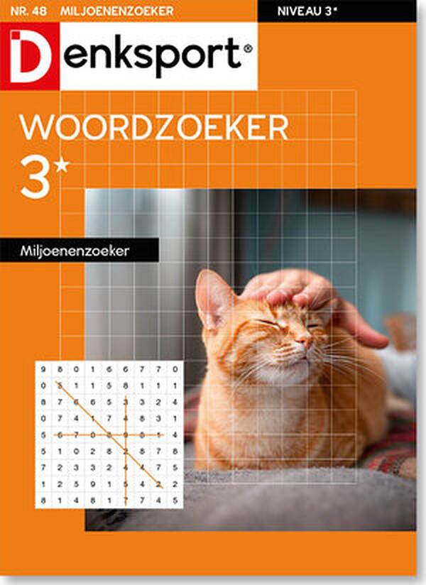 Woordzoeker 3* miljoenenzoeker abonnement