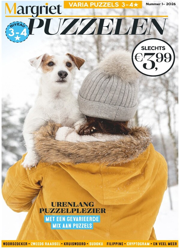 Margriet Puzzelen abonnement - bladenwinkel.nl