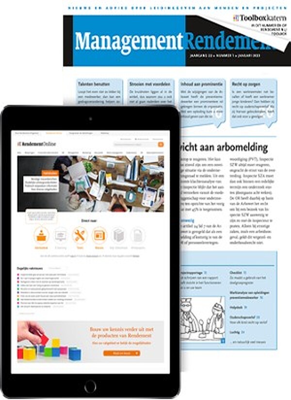 Management Rendement Professional + abonnement